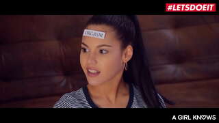 #LETSDOEIT - Sicilia മോഡൽ, Apolonia and Katana - ASIAN TEEN TRIES LESBIAN SEX WITH HER BESTIES