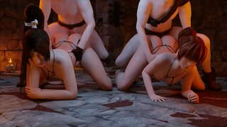 8-18 | Daily SFM &amp;amp; Blender-3D Porno Große Heiße Titten