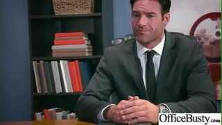 (Valentina Nappi) Naughty Slut Big Tits Msichana Kupata Misumari Katika Ofisi vid-30