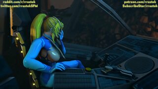 ���लियंस कमबख्त Samus Aran में 3 डी कठोर भयंकर चुदाई पोर्न