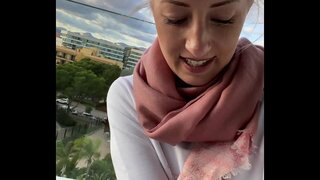 Ataahua ki te tumutumu i roto i te majorcan hotel i runga i te ara!